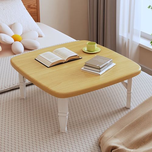 精选可折叠桌子家用吃饭餐桌炕桌便捷榻榻米床上S书桌飘窗小矮桌