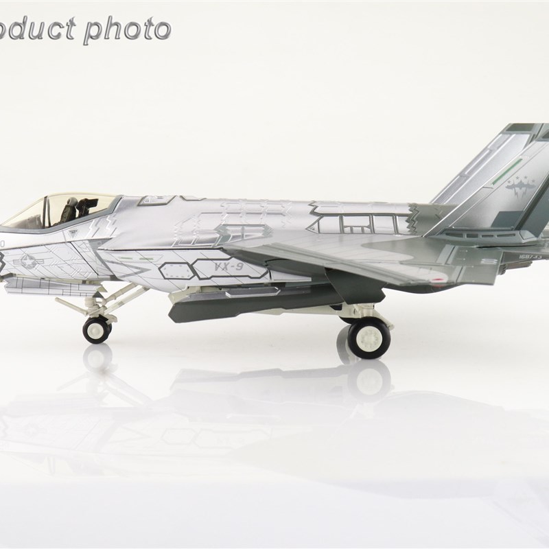 优选HOBBYfMASTER收藏家HA6210 空军F35C镜面涂层合金飞机模型