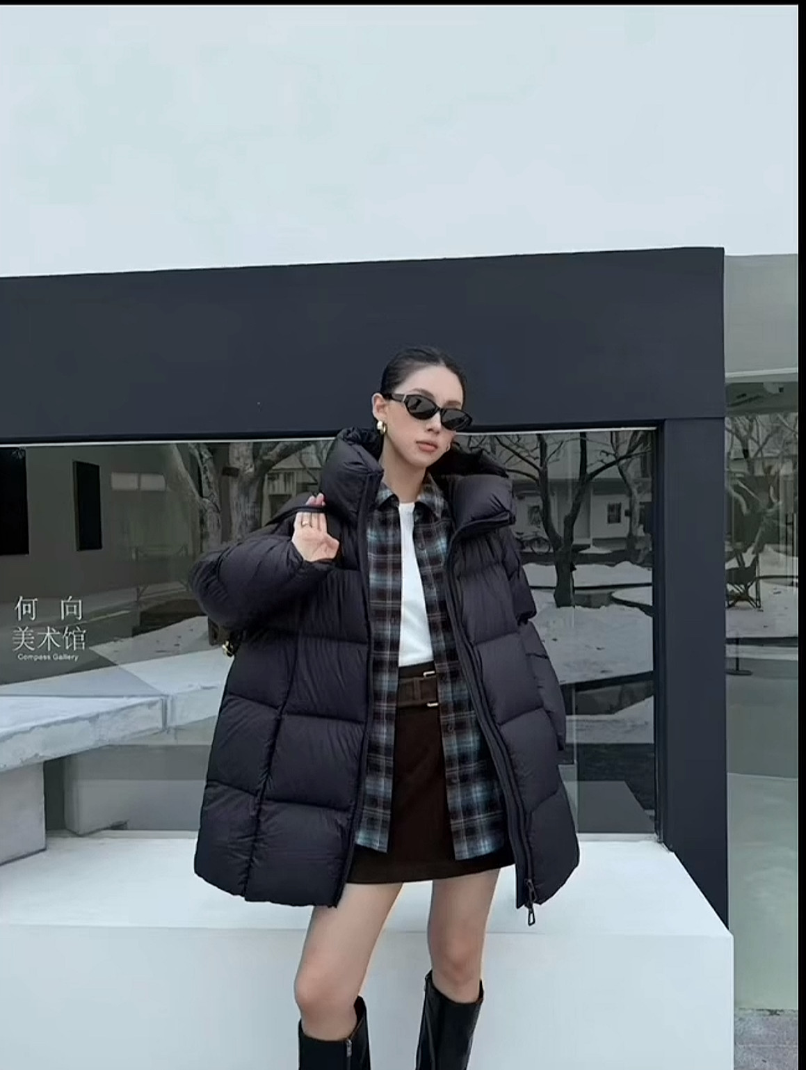 七姐的店  13小个子设计款高奢90白鹅绒帽子不可拆卸中长款,女装/女士精品,羽绒服,淘宝优惠券,粉丝福利购,淘宝优惠卷