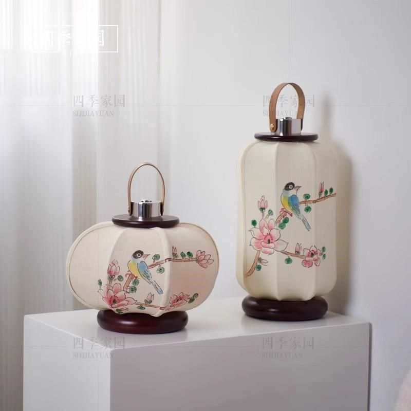 优选法式中古风台灯氛围灯书房美式复古装饰O茶室新中式中国风床