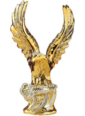 优选大鹏玄关新款酒柜办公摆设欧式家居陶M瓷镀金磨砂客厅如意老