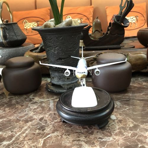 优选空客A330国航(紫金号x紫宸号)20cm合金仿真金属飞机模型