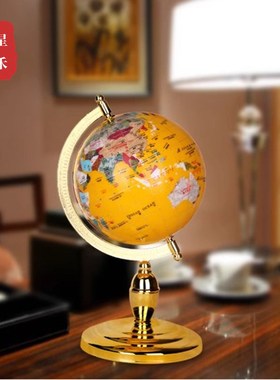 优选星禾a欧式高档宝石地球仪办公客厅摆件公司开业乔迁商务送领