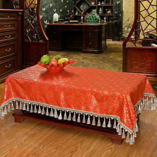 优选 丝绸桌布 古典台布 定制 古装剧道具中式客厅餐桌.盖布茶几
