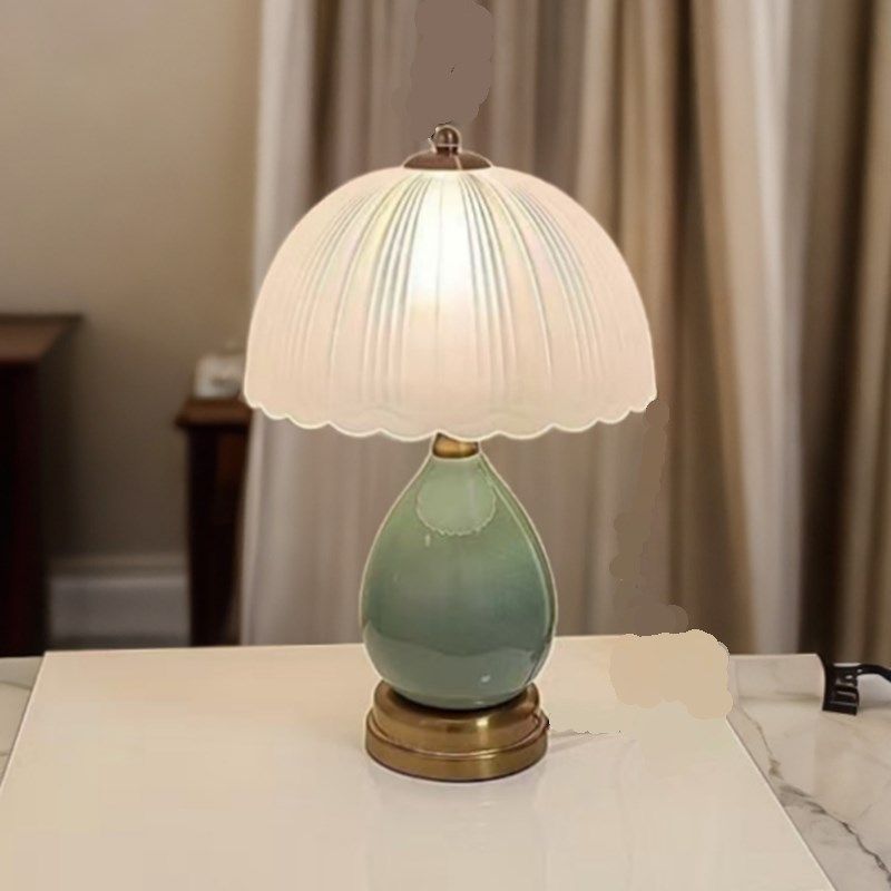 优选法式复古陶瓷台灯落地卧室床头灯欧美式O高端主卧高级感网红