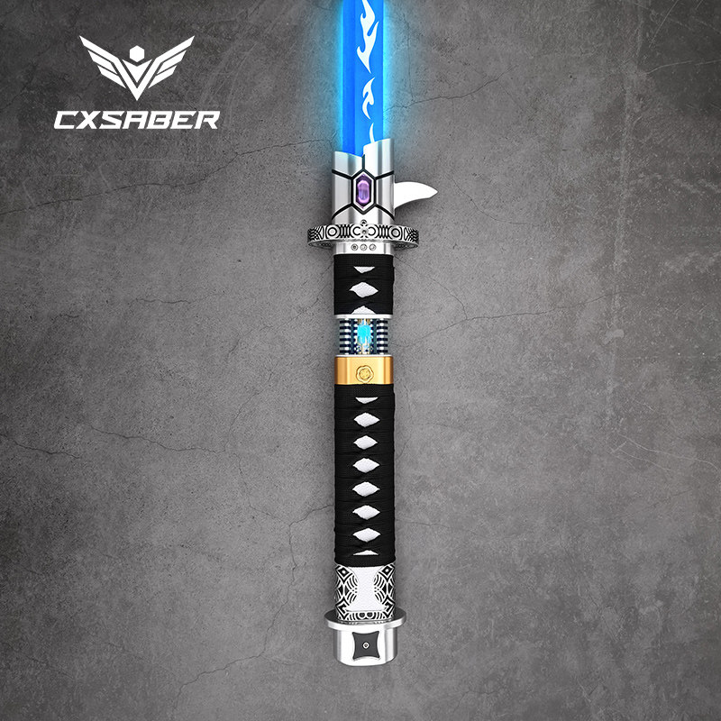 CXSABER星球大战武士刀光剑像素高端金属手柄原力激光剑成人玩具