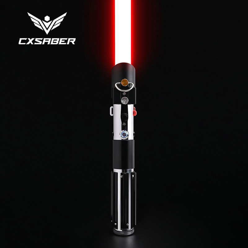 CXSABER星球大战达斯维达ROTJ SE光剑金属手柄像素变色发声激光剑