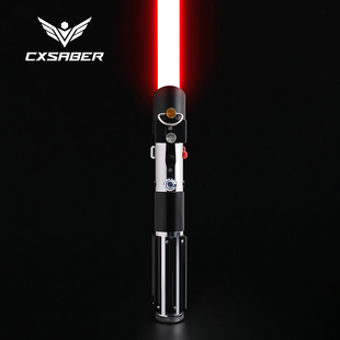 CXSABER星球大战达斯维达ROTJ SE光剑金属手柄像素变色发声激光剑