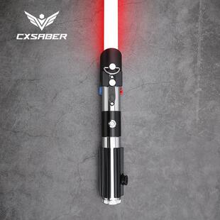 CXSABER星球大战达斯维达SE光剑金属手柄像素款可变色发声激光剑