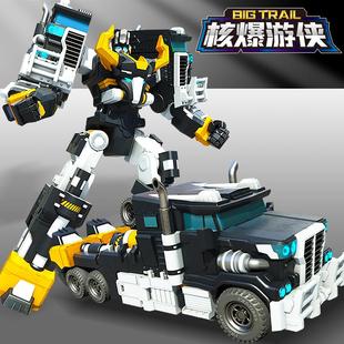 托宝战士5银河侦探核爆游侠儿童男孩变形玩具汽车机器人金刚兄弟