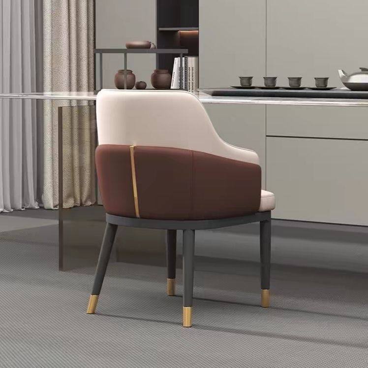2025新北欧意式餐椅简约现代客厅高端软包椅子高档靠椅美容院接待