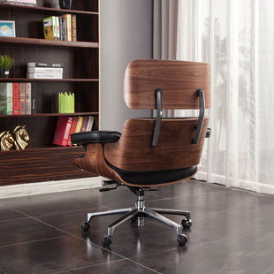 2025伊姆斯可躺办公椅人体工学真皮老板椅欧式欧式皮质办公椅仿造伊森