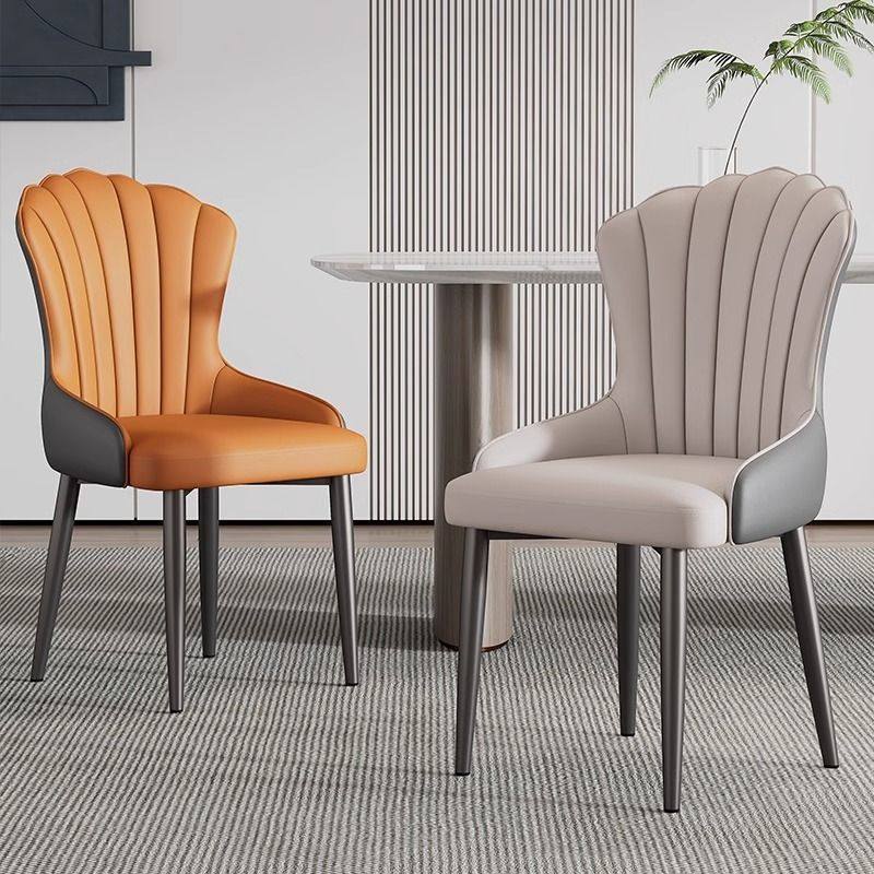 2025新意式轻奢餐椅家用现代简约网红靠背凳子餐厅皮革软包酒店高,3C数码配件,音乐枕,淘宝优惠券,粉丝福利购,淘宝优惠卷