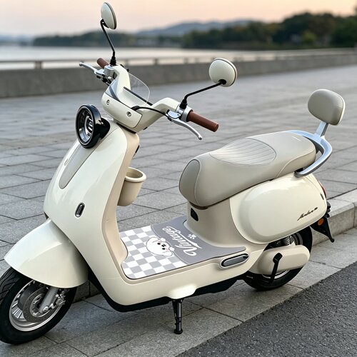 适用于雅迪摩登木兰70-Myg电动车防水脚垫电摩60-M座套配件脚踏垫