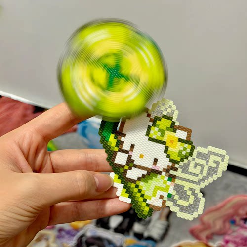 迷你小轴承拼豆旋转配件diy工具美甲饰品高速转运轴承通用转轴板