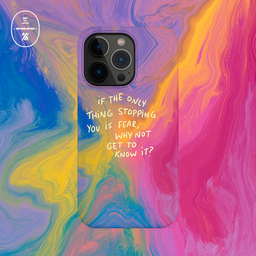 三筒的爸爸彩虹英文原创磨砂苹果16手机壳硅胶加厚15promax/15plus/14/13/12/11硬壳适用华为mate60pro/p70