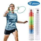 Lightweight 12pcs Shuttlecock Badminton Plastic