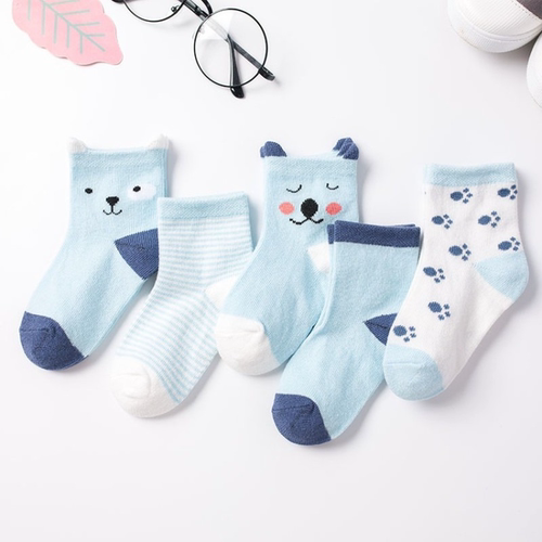 on Animals Summer Toddler Knitted Socks Newborn Baby Clothes