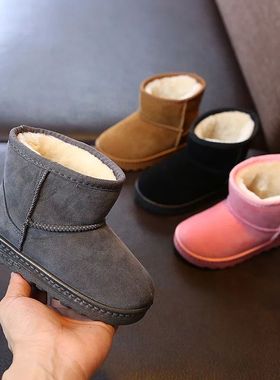 Children Snow Boots Kids Boots Girl Winter Shoe Boy Shoes Ch
