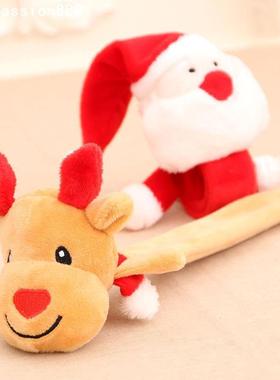 Christmas decorations with patting straps popping rings