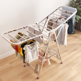 Foldable Clothes Drying Rack, Collapsible Laundry Hanger