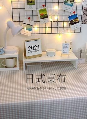 餐桌布 Tablecloth printed cotton linen table cloth rectangle