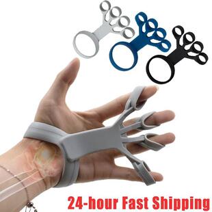 Silicone Finger Trainer Wrist Srength Exercise Hand Grip Fin