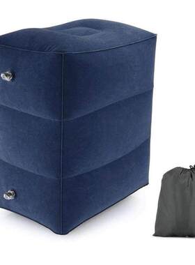 Sleeping Footrest Pillow Resting On Airplane Car Bus Pillow