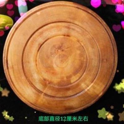 烧饼模具器实作火烧肉夹馍饼干桃酥圆模具梨柳木手工印字印子压压
