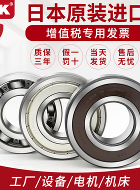 NSK日本进口轴承6307 6308 6309 6310 6311 6312 6313 ZZ DDU RZ