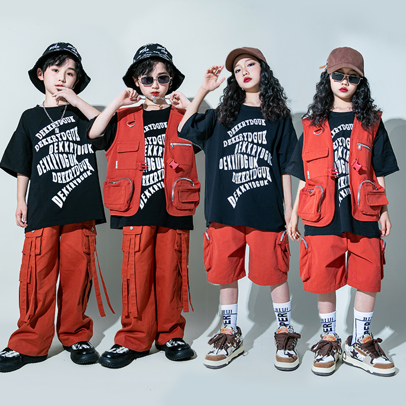 街舞嘻哈表演服中性街舞嘻哈