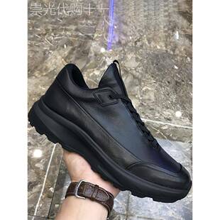 新潮品牌经典真皮男皮鞋春秋季新时尚百搭首层牛皮男鞋休闲运动运