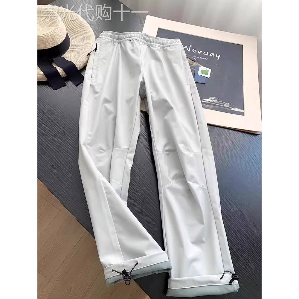 科技三防面料~软壳冲锋裤男女同款户外山系防风防水工装登山裤子