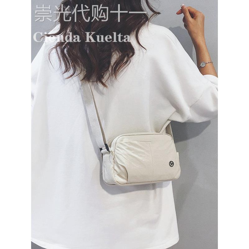 新加坡Cienda Kuelta 帆布简约包包女2025新款百搭轻便休闲斜挎包