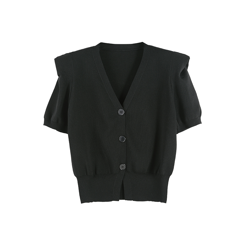 「取悦自己」2025年夏季新款气质毛针织开衫上衣SHBZX641322