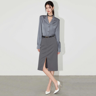 翻领上衣春季 轻奢风高级感短外套女长袖 费城时刊 新款 法式