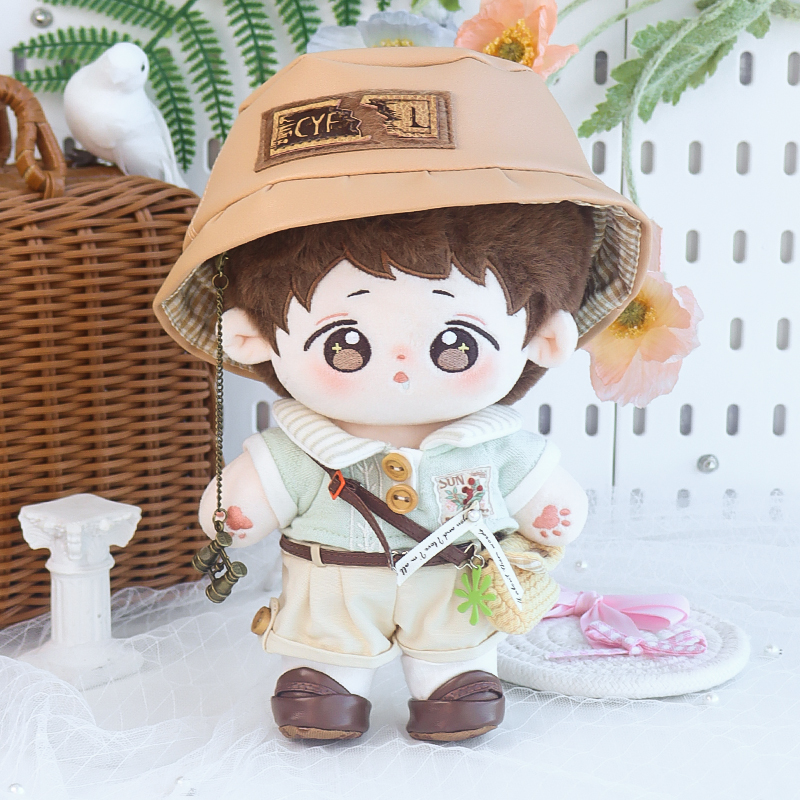 鸠车小竹马棉花娃娃贝米米20cm