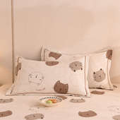 秋冬季 加厚磨毛被套单件单人150x200x230双人全棉纯棉180x220被罩