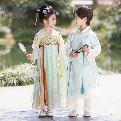 六一儿童古风服装小学生演出服