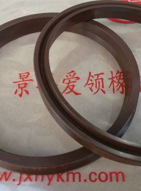 孔用油封ODU/YXD200*184*18/210*194*18黑色丁腈橡胶耐油棕色氟胶