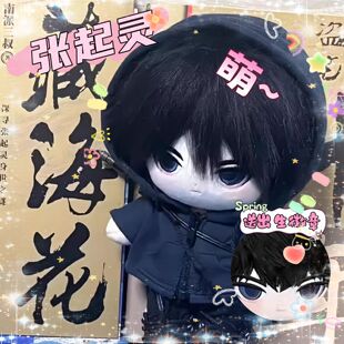 盗墓笔记张起灵20cm棉花娃娃超级可爱公仔送礼毛绒玩偶