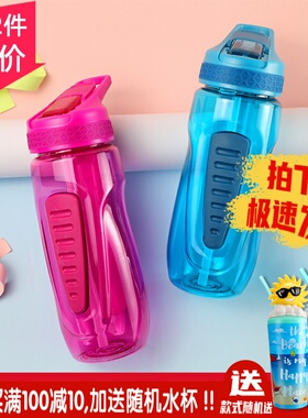 美国coolgear儿童水杯吸管杯男女防漏防摔幼儿园杯子Tritan冷凝杯