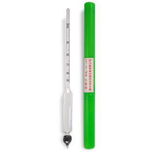 酒精计酒精度测量计白酒度数酒度计测量仪表家用自酿酒酒表量酒器