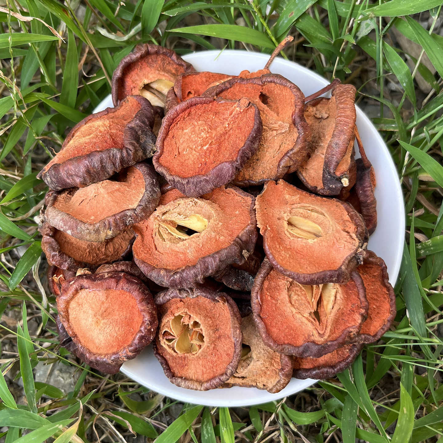 新鲜山楂干片广西挑选山楂片泡水消食中药材包邮生山楂