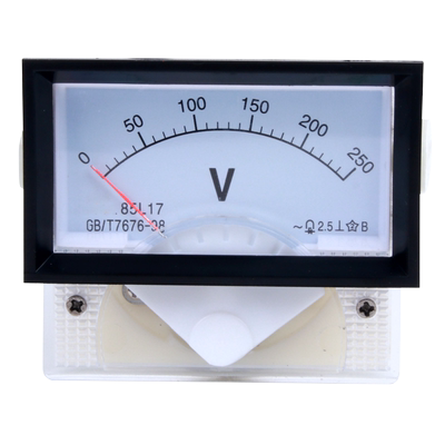 85L17交流电流表电压表头1a 3a 5a 10安 250v 300v 450v指针仪表