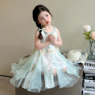 儿童纱裙连衣裙夏搭配舒适超好看童装 舒服女孩穿搭甜美 新款 韩版