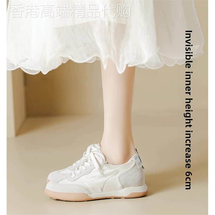 厚底女爸爸鞋2025春秋季新款休闲运动鞋百搭内高增加女鞋流行道德