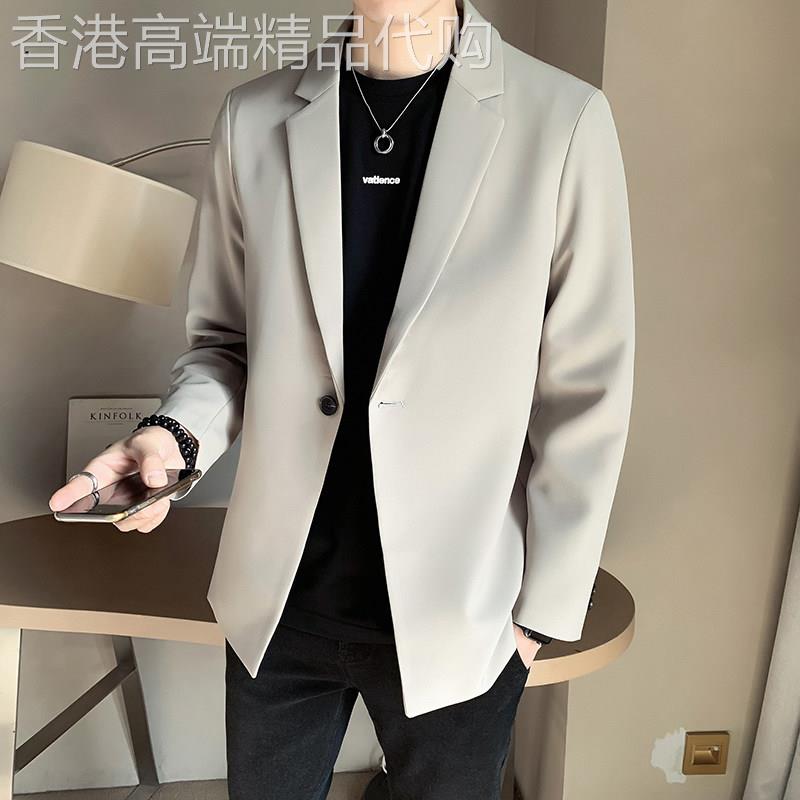 西装外套男春秋季2026新款韩版潮流高级感小西服男士休闲夹克上衣
