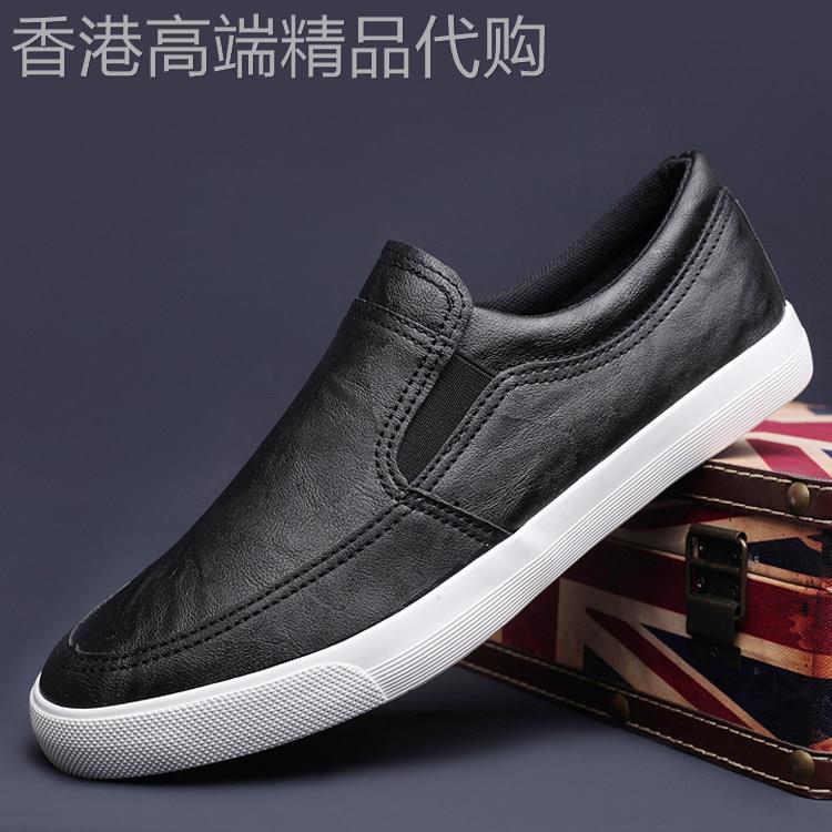 越简约越好看~Mysterious Gifs皮鞋男一脚蹬大码休闲透气舒适百搭