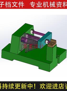 831003拨叉夹具设计铣30×80面SW21三维模型说明书CAD图纸C222CAD